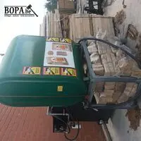 Groene mazouttank op onderstel – kavel bij BOPA Auctions, Houthulst