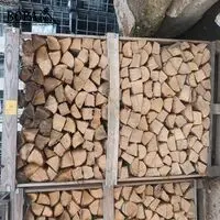Houten kist met brandhout – kavel bij BOPA Auctions, Houthulst