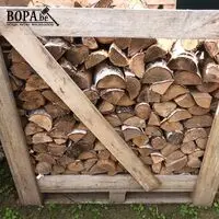 Houten kist met brandhout – kavel bij BOPA Auctions, Houthulst