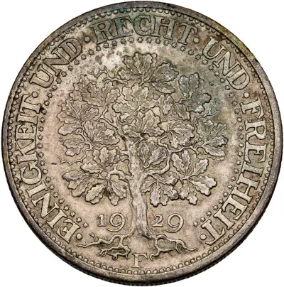 5 Reichsmark – kavel bij Schulman, Schulman Gallery Amsterdam