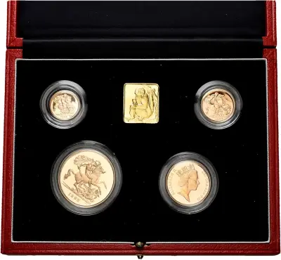 Gold Sovereign Set (4) – kavel bij Schulman, Schulman Gallery Amsterdam