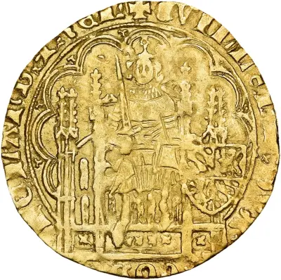 Gouden schild of klinckaert – kavel bij Schulman, Schulman Gallery Amsterdam