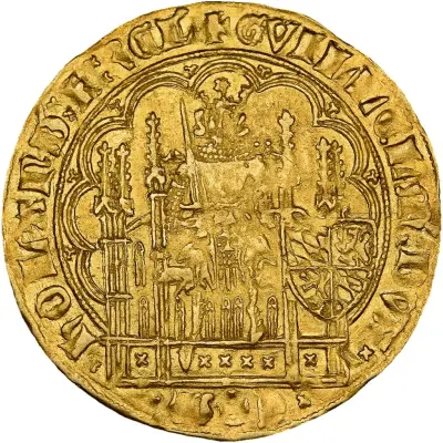 Gouden schild of klinckaert – kavel bij Schulman, Schulman Gallery Amsterdam