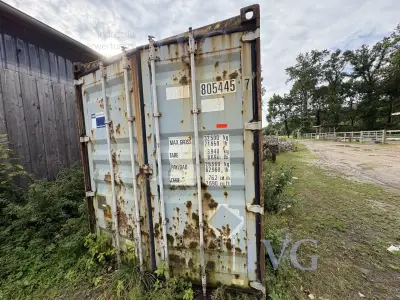 Seecontainer – kavel bij IVG, Glandorf