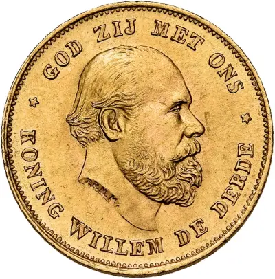10 Gulden of gouden tientje – kavel bij Schulman, Schulman Gallery Amsterdam