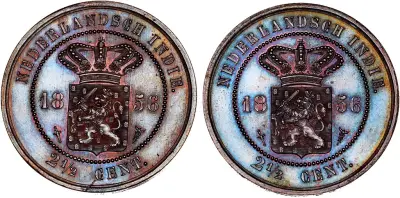 21/2 Cent Proof Set (2) – kavel bij Schulman, Schulman Gallery Amsterdam