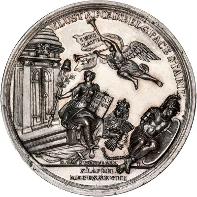 25 jaar vrede van utrecht / jubilee of the peace of utrecht – kavel bij Schulman, Schulman Gallery Amsterdam