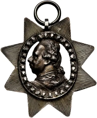 Orangistisch draagteken van willem v – kavel bij Schulman, Schulman Gallery Amsterdam