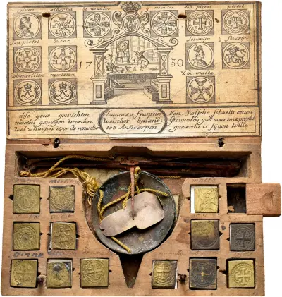 Muntgew – kavel bij Schulman, Schulman Gallery Amsterdam