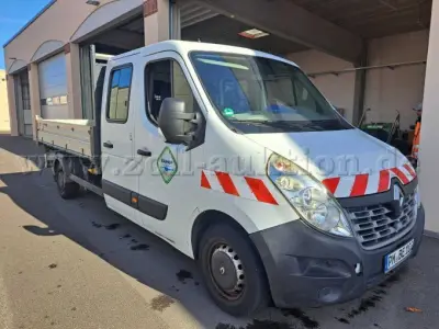 1 Renault Master Doppelkabine mit Pritsche 3-Seiten Kipper 3,5t – kavel bij Zoll-Auktion, Stahnsdorf