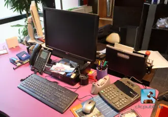 Kantoorset met computer – kavel bij Nl.clicpublic