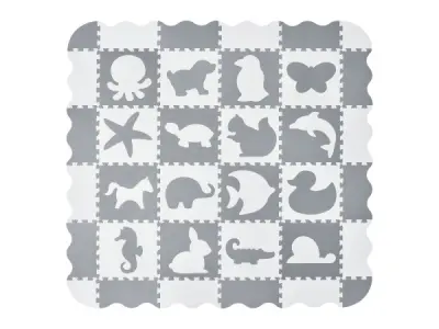Kinderpuzzelmat - 36-delig - Bestaande uit letters & cijfers – kavel bij XL Auctions