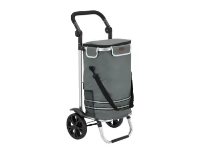 Boodschappentrolley 3in1 - 56L - Grijs – kavel bij XL Auctions
