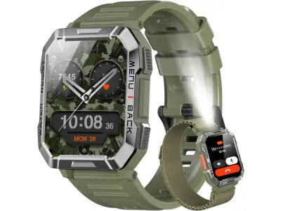 Blackview militaire smartwatch - 1,45 inch - IP68 waterdicht – kavel bij XL Auctions