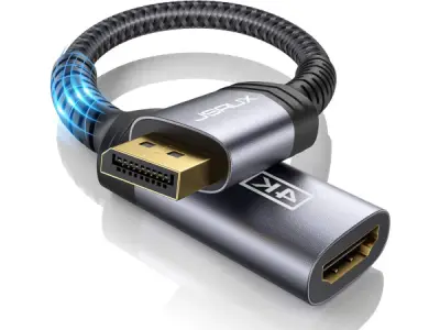 JSAUX DisplayPort naar HDMI Adapter 4K@30Hz – kavel bij XL Auctions