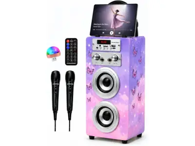 DYNASONIC Karaoke toren - Speaker - Bluetooth - USB – kavel bij XL Auctions