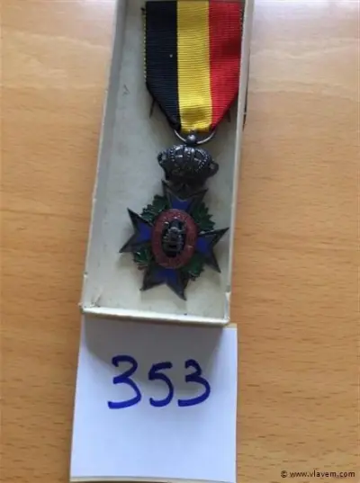 Medaille burgerlijk – kavel bij Vlavem