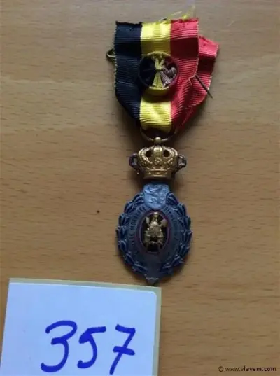 Medaille burgerlijk – kavel bij Vlavem