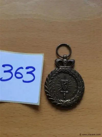 Medaille bezetting Rijnland – kavel bij Vlavem