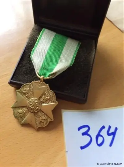 Medaille burgerlijk – kavel bij Vlavem
