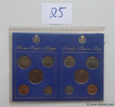 Muntenset - België 1975 Vlaams-Nederlands – kavel bij Vlavem