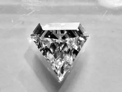 Diamant - 1.24 carat natuurlijke diamant (gecertificeerd) – kavel bij Onlineveilingmeester