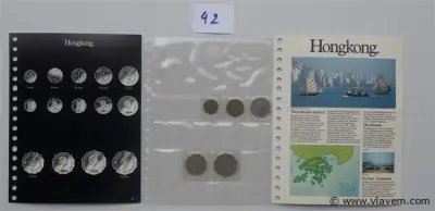 lot munten Hong Kong – kavel bij Vlavem