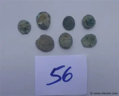 lot Romeinse munten nog te reinigen – kavel bij Vlavem