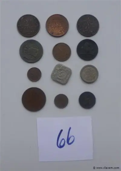 lot oude Nederlandse munten – kavel bij Vlavem