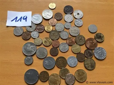 lot diverse munten – kavel bij Vlavem