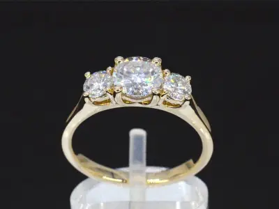 Witgouden halsketting met diamanten 'chai' – kavel bij Onlineveilingmeester