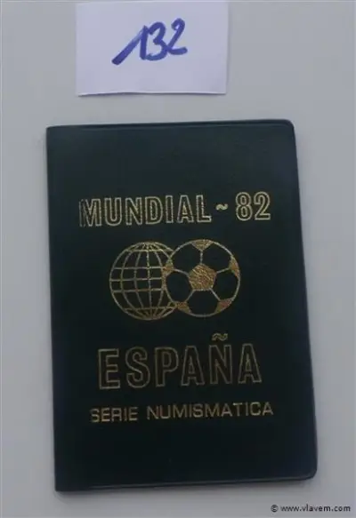 muntenset Espana 1982 mundial Juan Carlos – kavel bij Vlavem