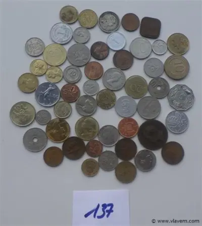 lot diverse munten – kavel bij Vlavem