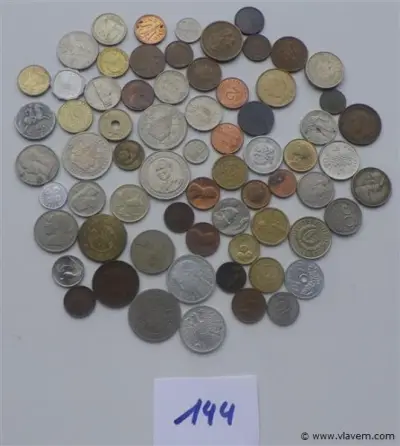 lot diverse munten – kavel bij Vlavem