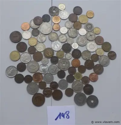 lot diverse munten – kavel bij Vlavem