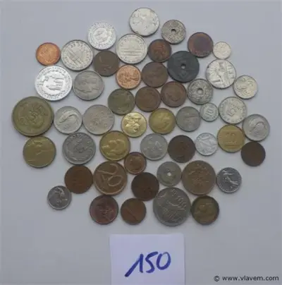 lot diverse munten – kavel bij Vlavem