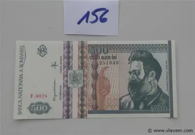 geldbriefje Roemenië – kavel bij Vlavem