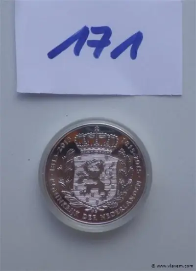 Nederlandse penning 1815-2015 Willem I – kavel bij Vlavem
