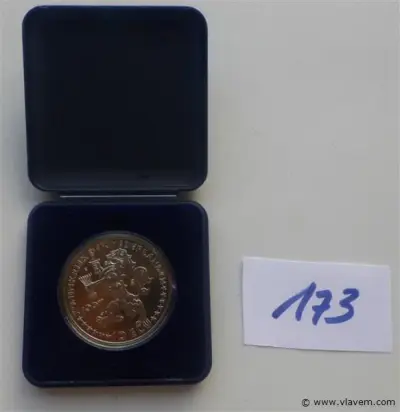 Nederlandse penning in etui 10 ecu 1997 – kavel bij Vlavem