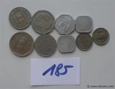 lot Indische munten – kavel bij Vlavem