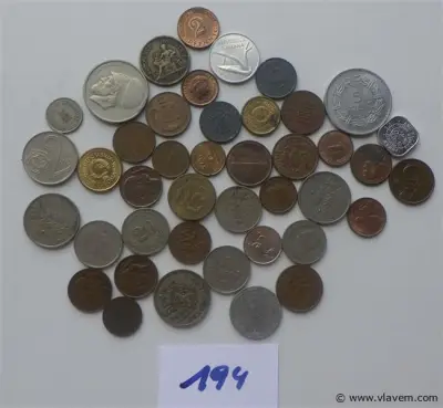 lot diverse munten – kavel bij Vlavem
