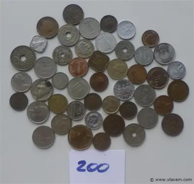 lot diverse munten – kavel bij Vlavem