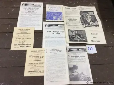 Filmflyers cinema Leopold Gent – kavel bij Vlavem