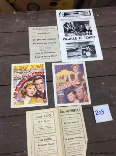 Filmflyers – kavel bij Vlavem
