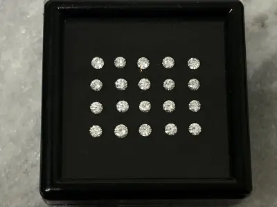 Diamant - 1.02 carat natuurlijke diamant – kavel bij Onlineveilingmeester