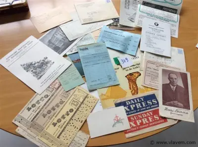 Lot papierwaren – kavel bij Vlavem