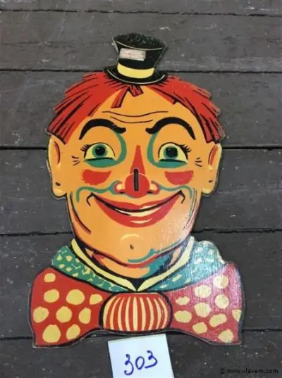 Clown – kavel bij Vlavem