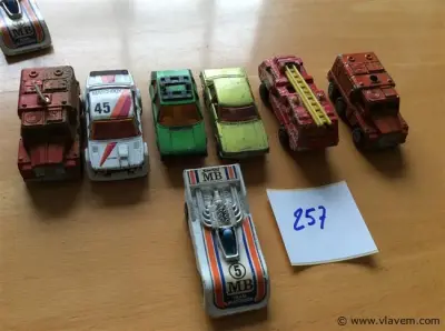 Lot matchbox 7st – kavel bij Vlavem