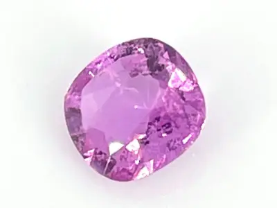Saffier - 1.18 carat Fancy pink saffier – kavel bij Onlineveilingmeester