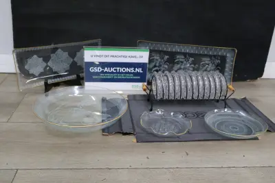Vintage Kristallen Schalen & Onderzetters – kavel bij GSD Auctions, Zoeterwoude